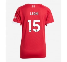 Liverpool Giovanni Leoni #15 Koszulka Podstawowa damskie 2025-26 Krótki Rękaw